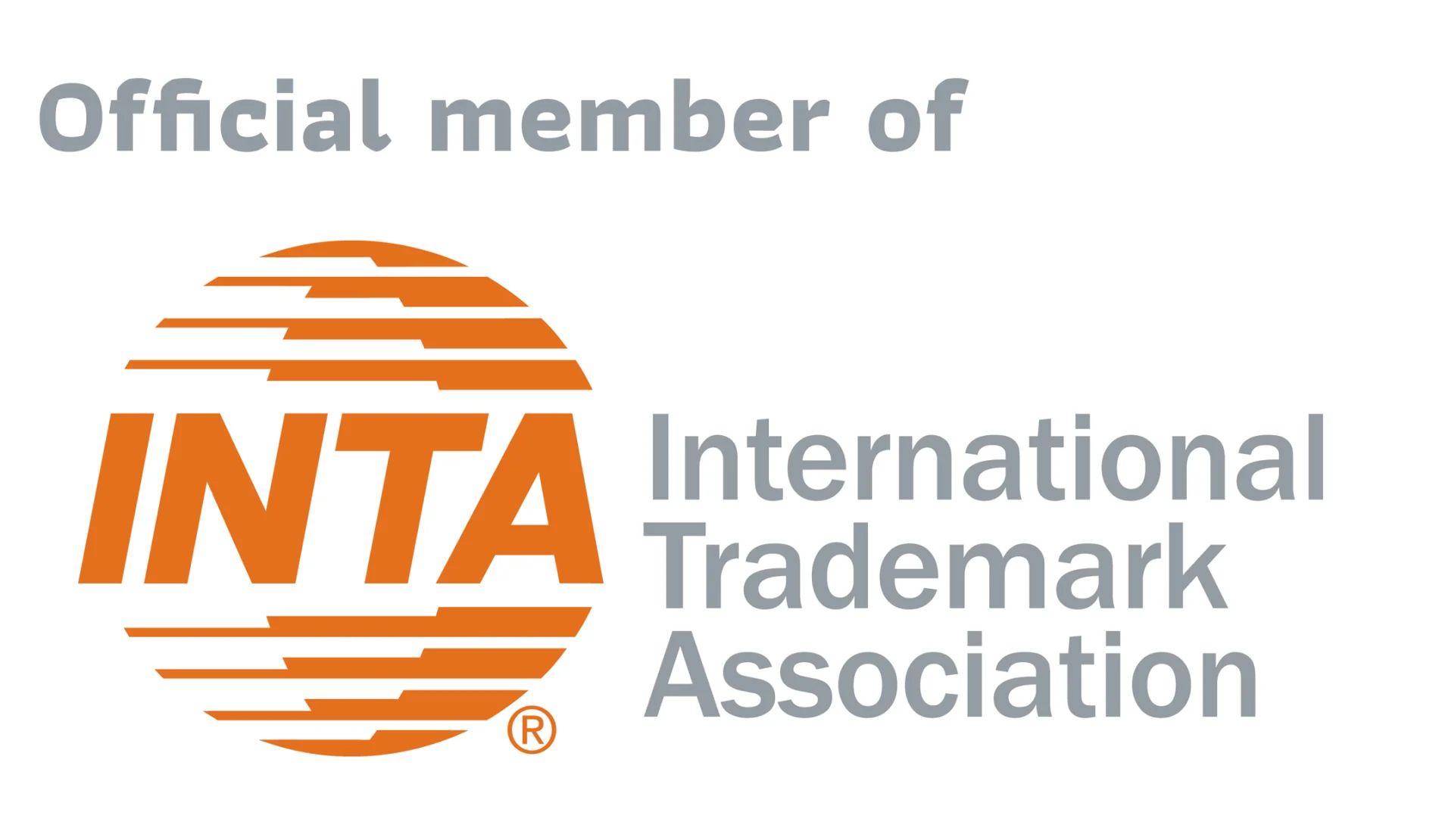 Katzarov is an official member of the International Trademark Association (INTA) logo, featuring an orange circular design and gray text.